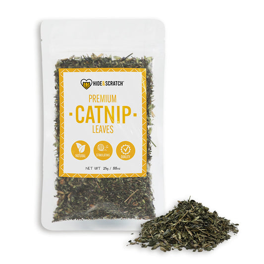 Premium 25g Catnip Leaves - 100% Natural Nepeta Cataria For Feline Fun & Relaxation