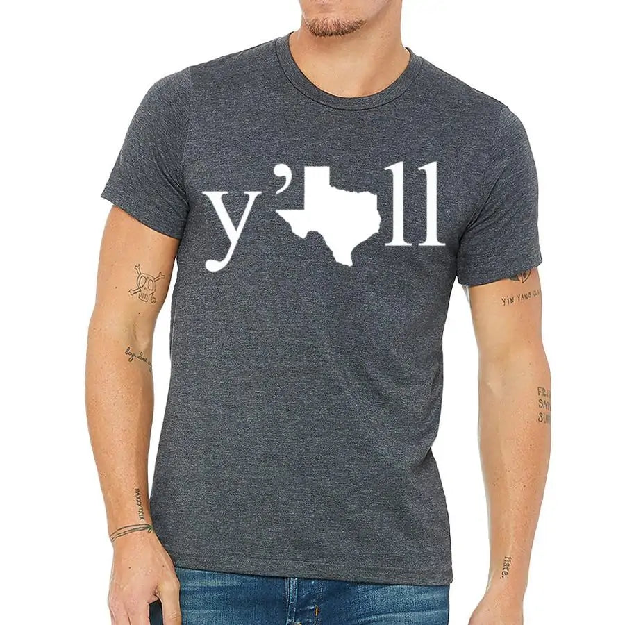 Men's Print Shirt - Texas y'all