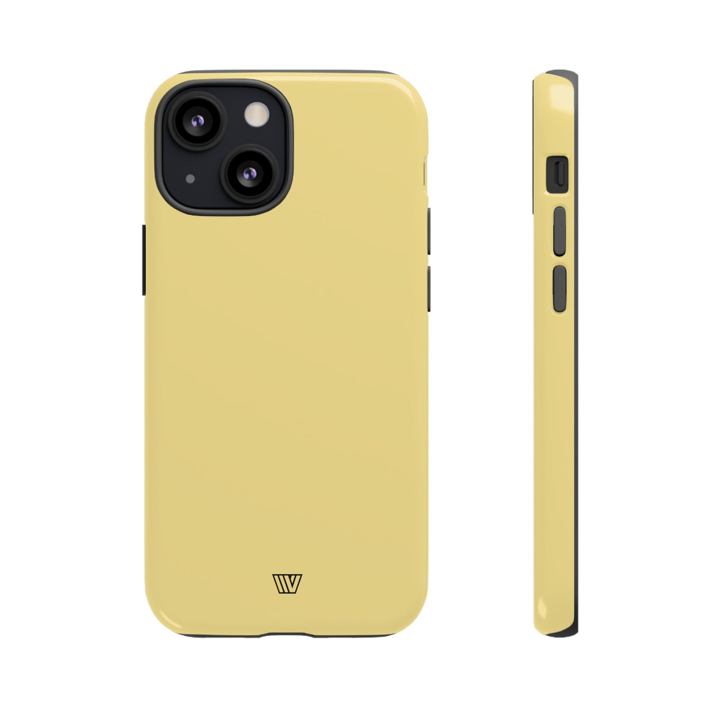 MUTED YELLOW SOLID | Tough Phone Case