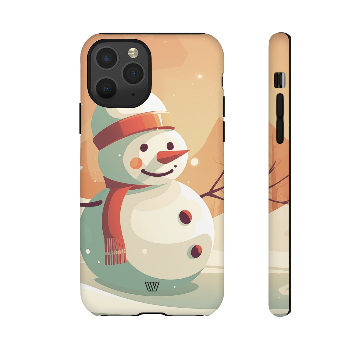 SUNSET SNOWMAN | Tough Phone Case