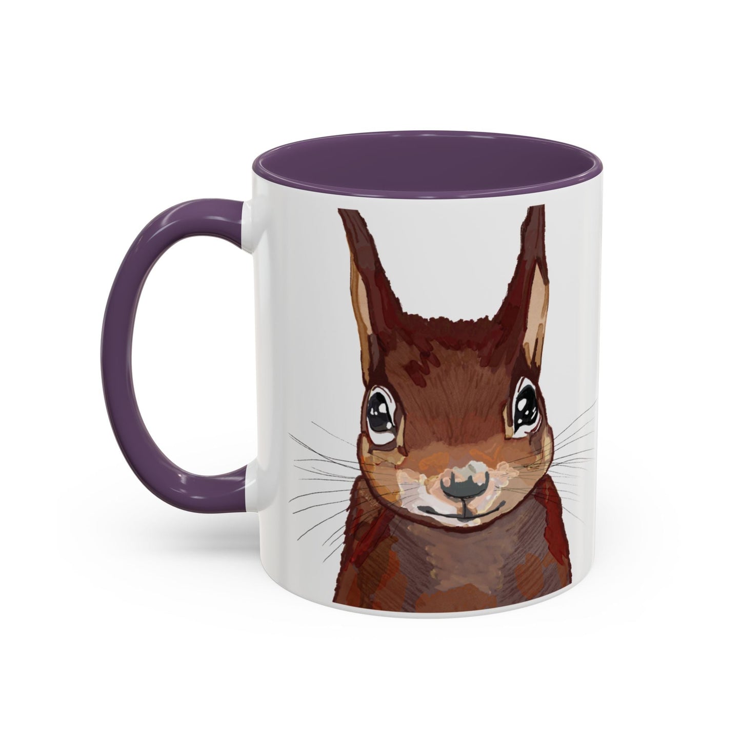 Squirrel Two Tone Coffee Mugs (11oz & 15oz)