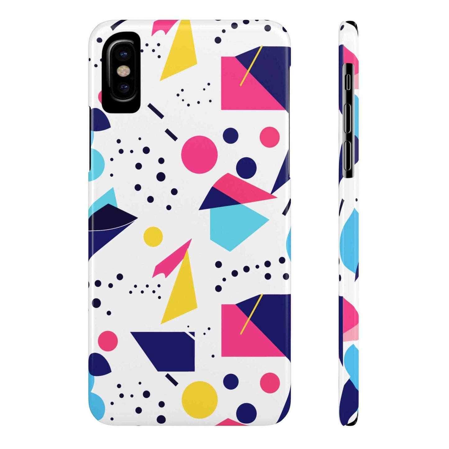 80s / 90s RETRO PATTERN LIGHT | Slim iPhone Case