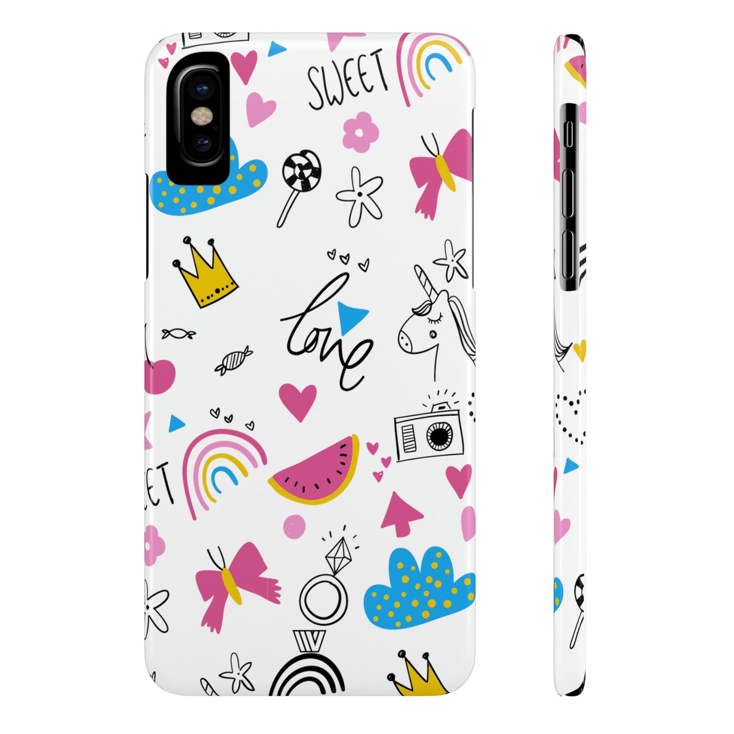 SWEET LOVE | Slim iPhone Case