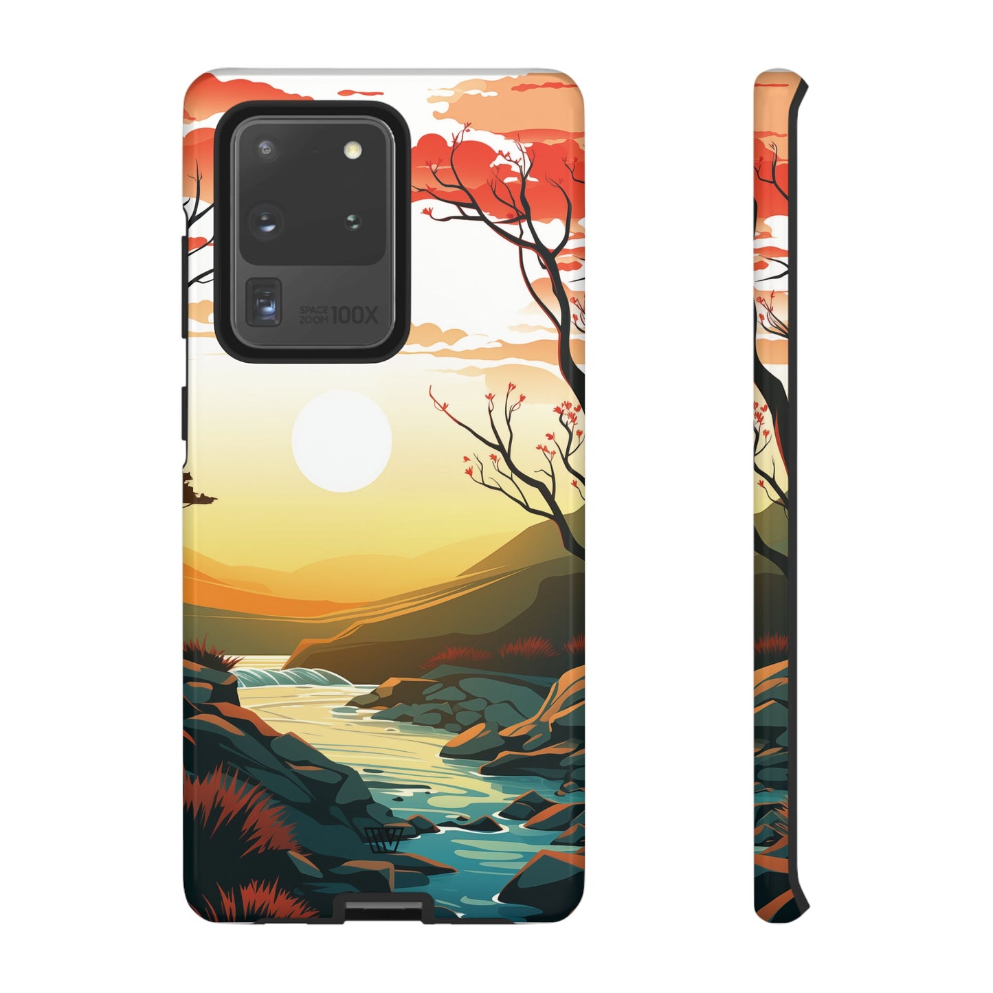 RIVER SUNSET | Tough Phone Case