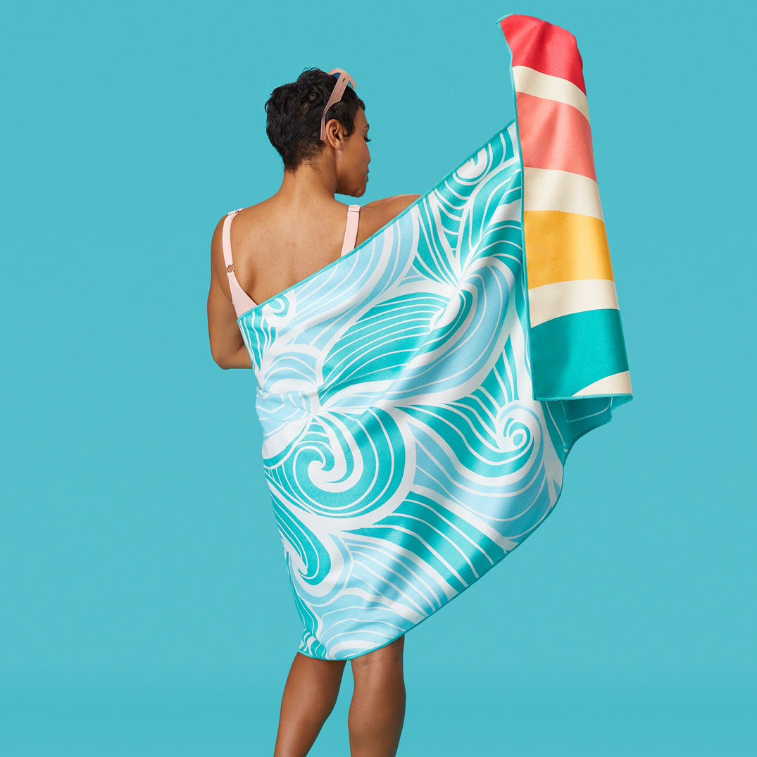 Sun And Sea Microfiber Go Big Towel