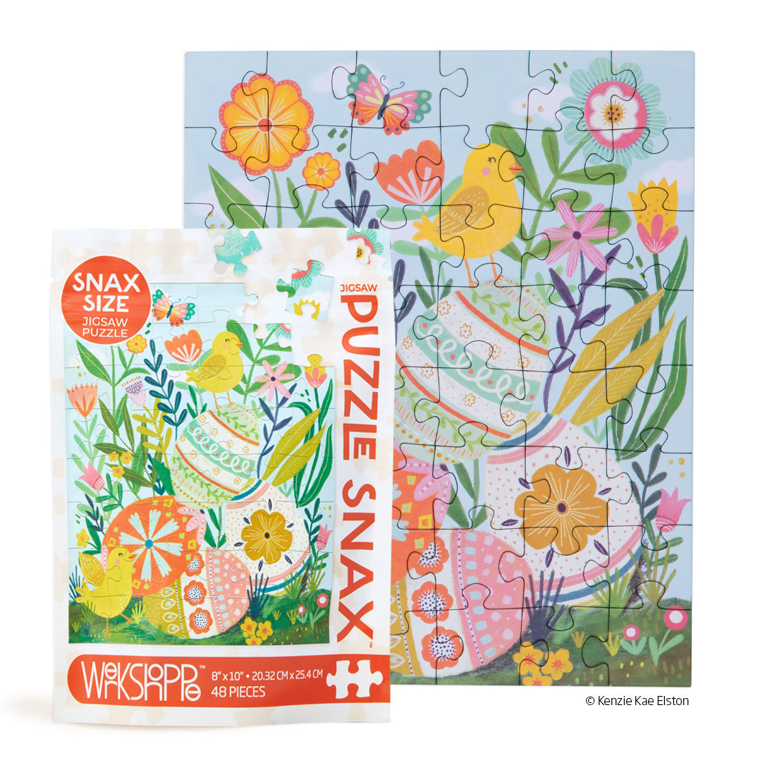 Easter Garden 48 Piece Puzzle Snax