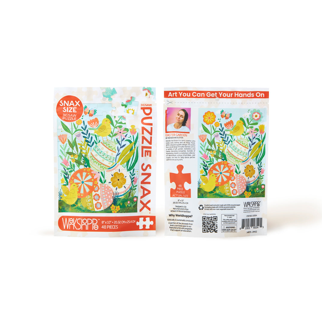 Easter Garden 48 Piece Puzzle Snax