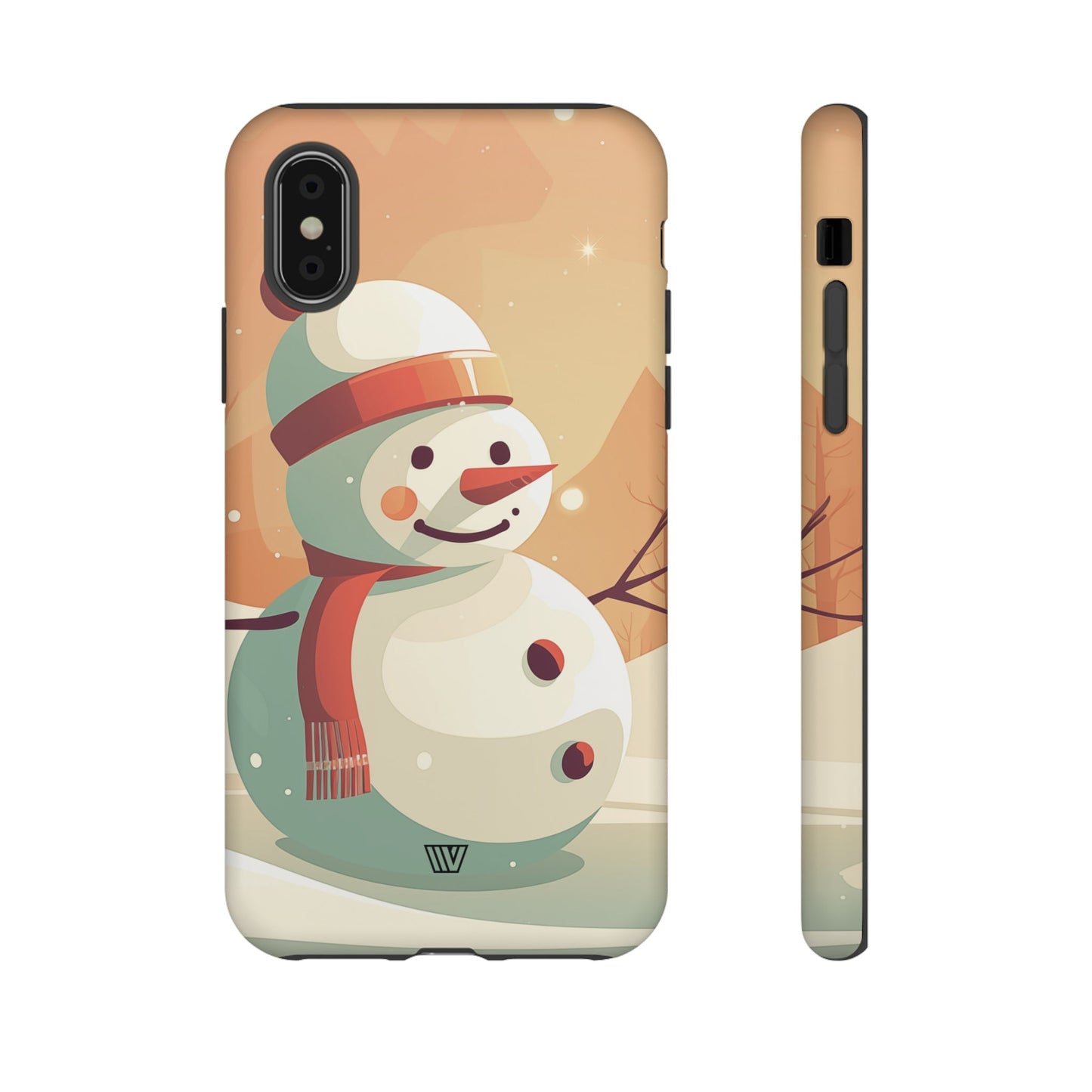 SUNSET SNOWMAN | Tough Phone Case