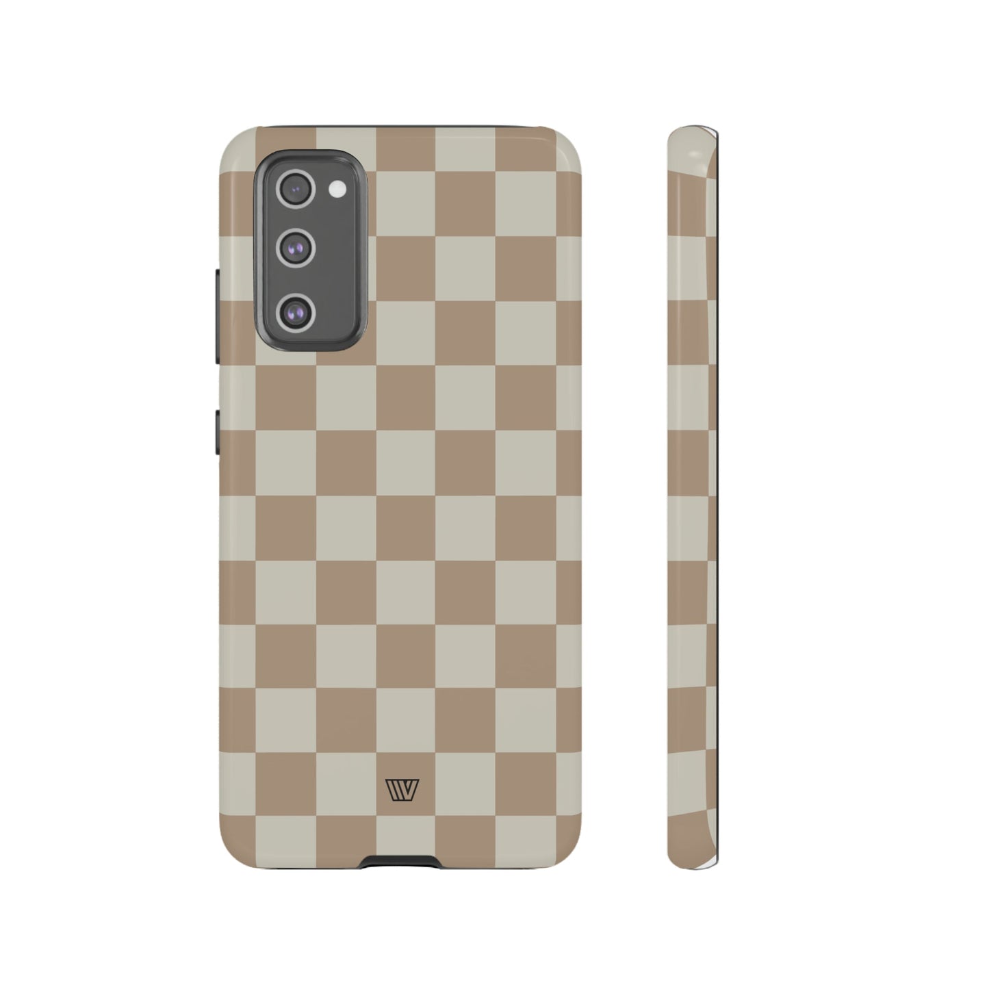 NEUTRAL CHECKERBOARD | Tough Phone Case