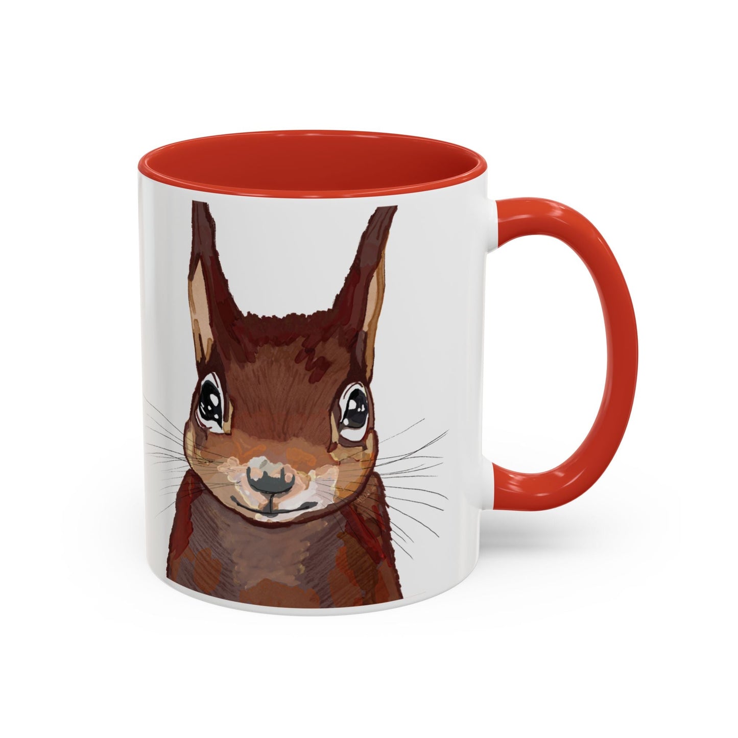 Squirrel Two Tone Coffee Mugs (11oz & 15oz)