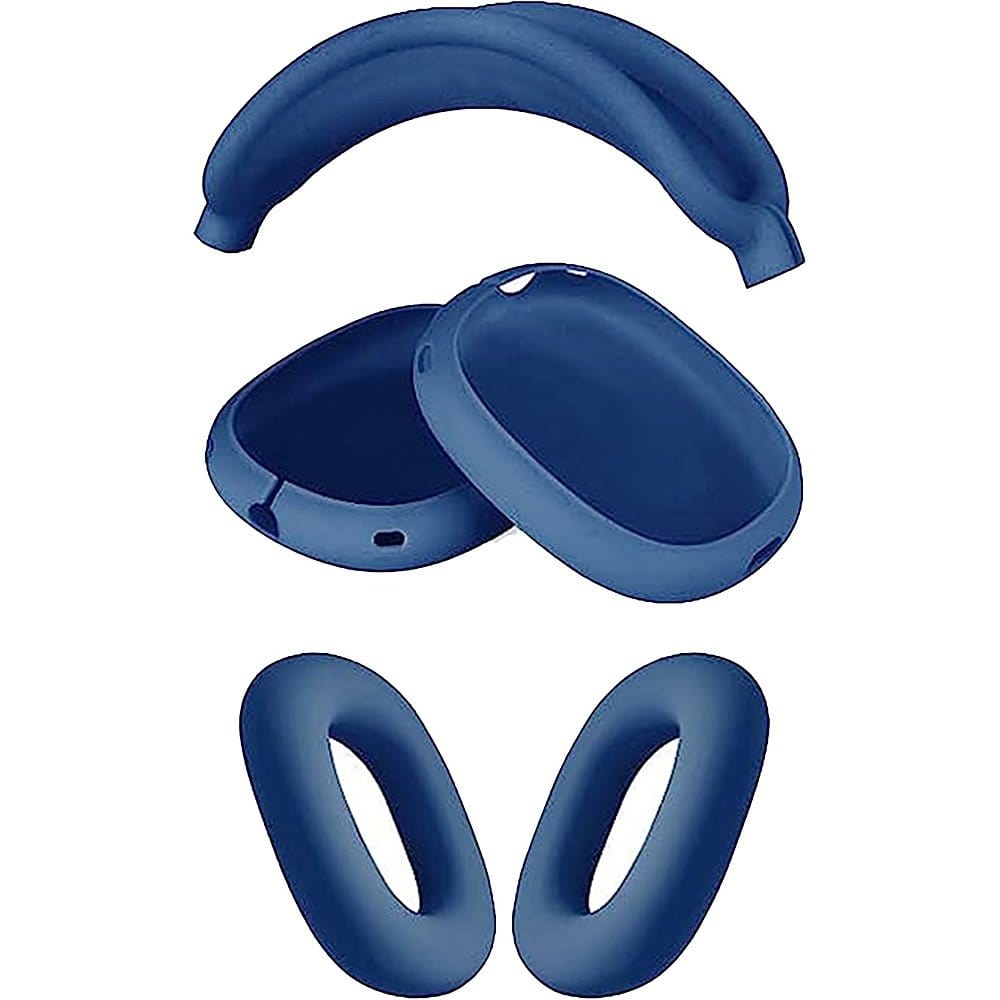 Blue Silicone Combo Kit Case - Apple AirPods Max Headphones