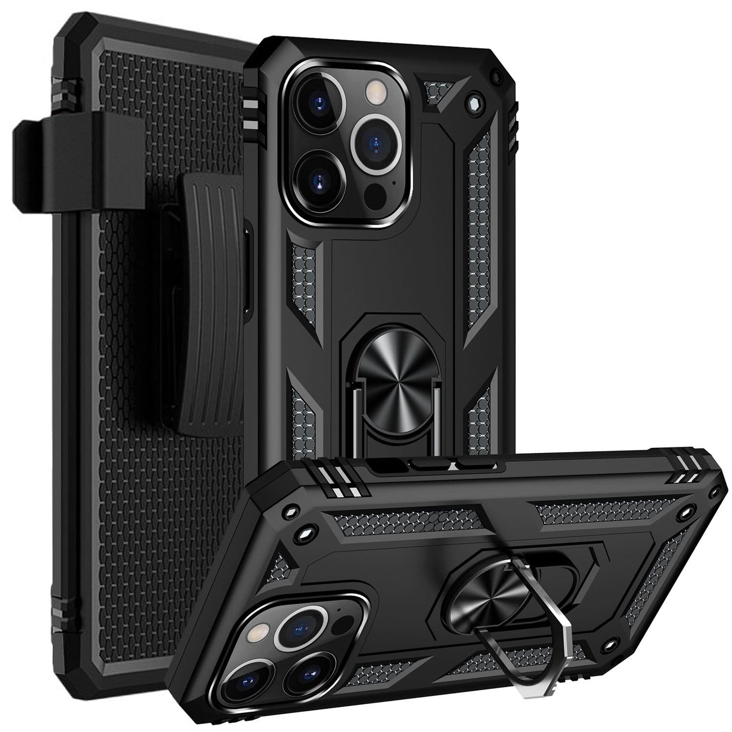 Raider Series Kickstand Case with Belt Clip - iPhone 13 Pro