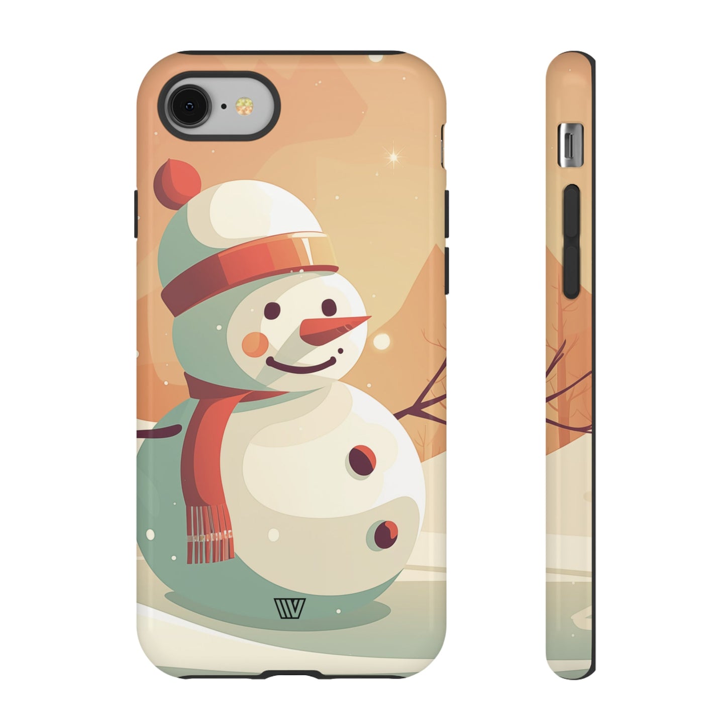 SUNSET SNOWMAN | Tough Phone Case