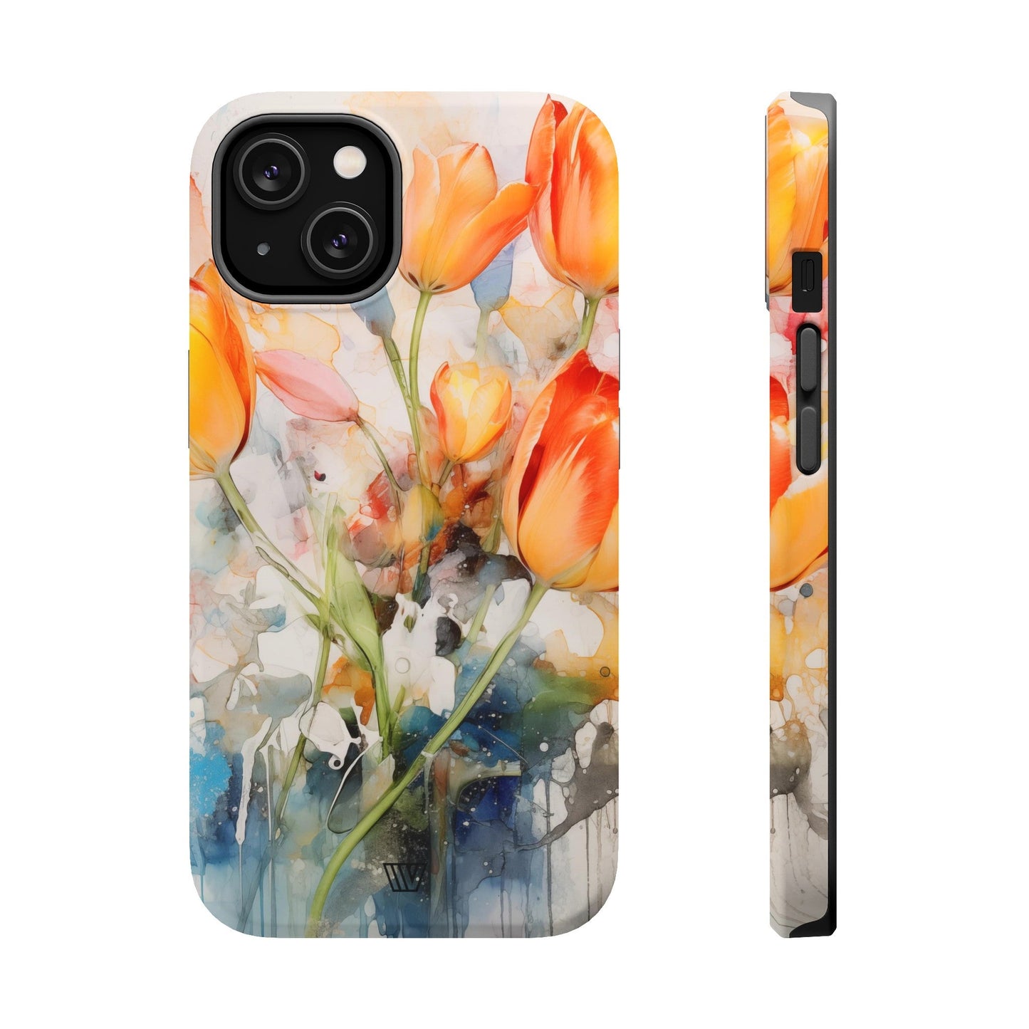 WATERCOLOR TULIPS | MagSafe Tough Phone Case