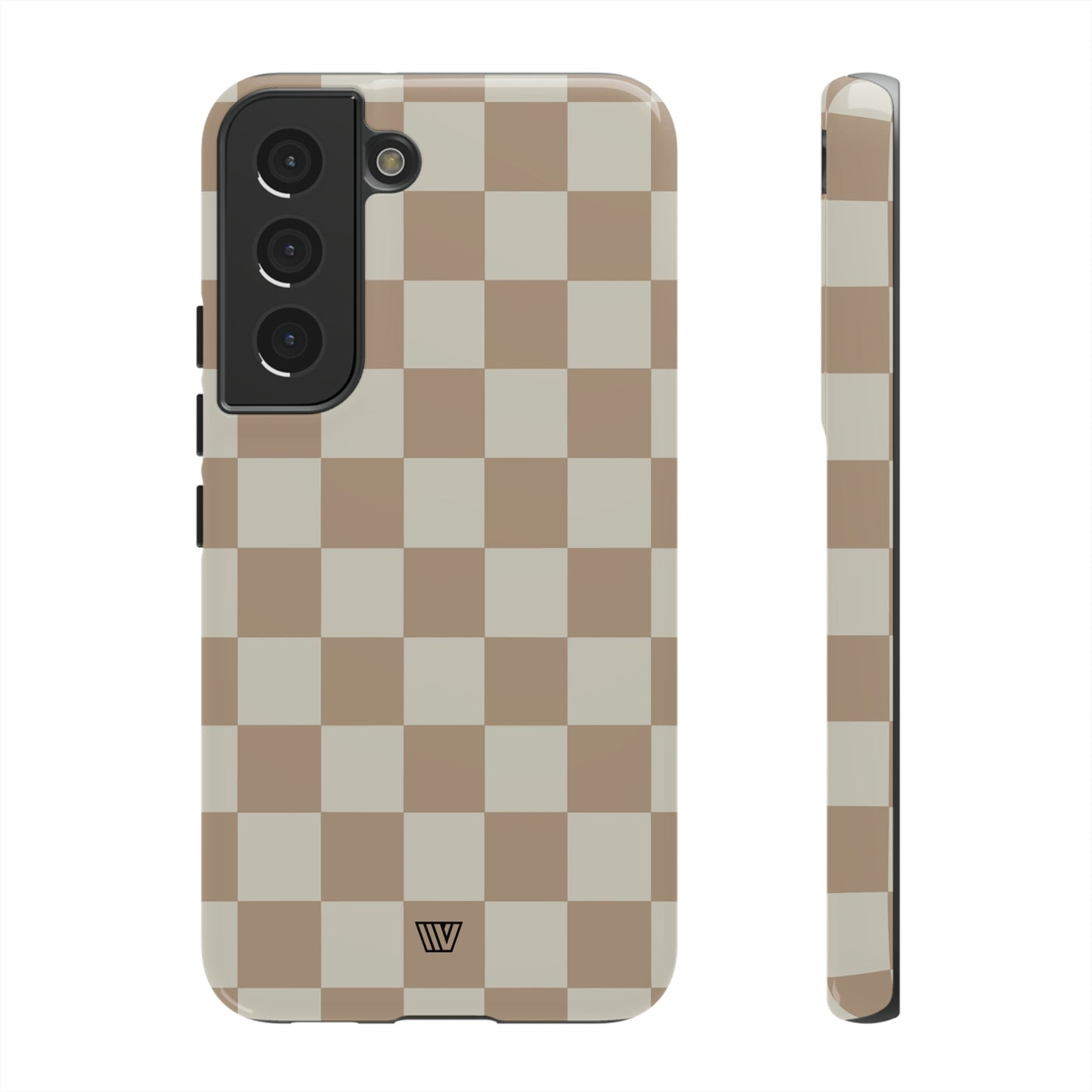 NEUTRAL CHECKERBOARD | Tough Phone Case