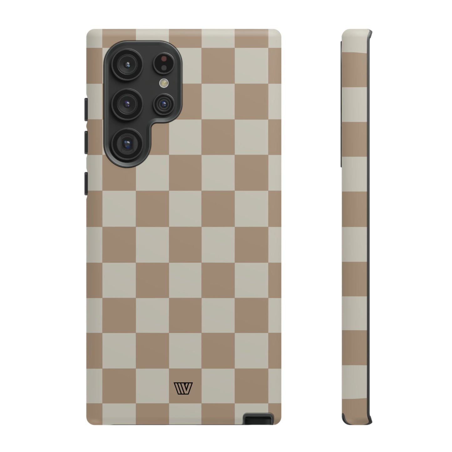 NEUTRAL CHECKERBOARD | Tough Phone Case