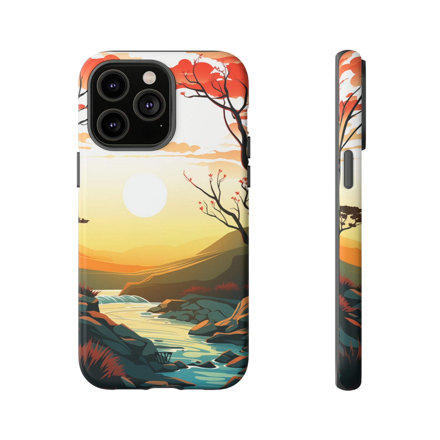 RIVER SUNSET | Tough Phone Case