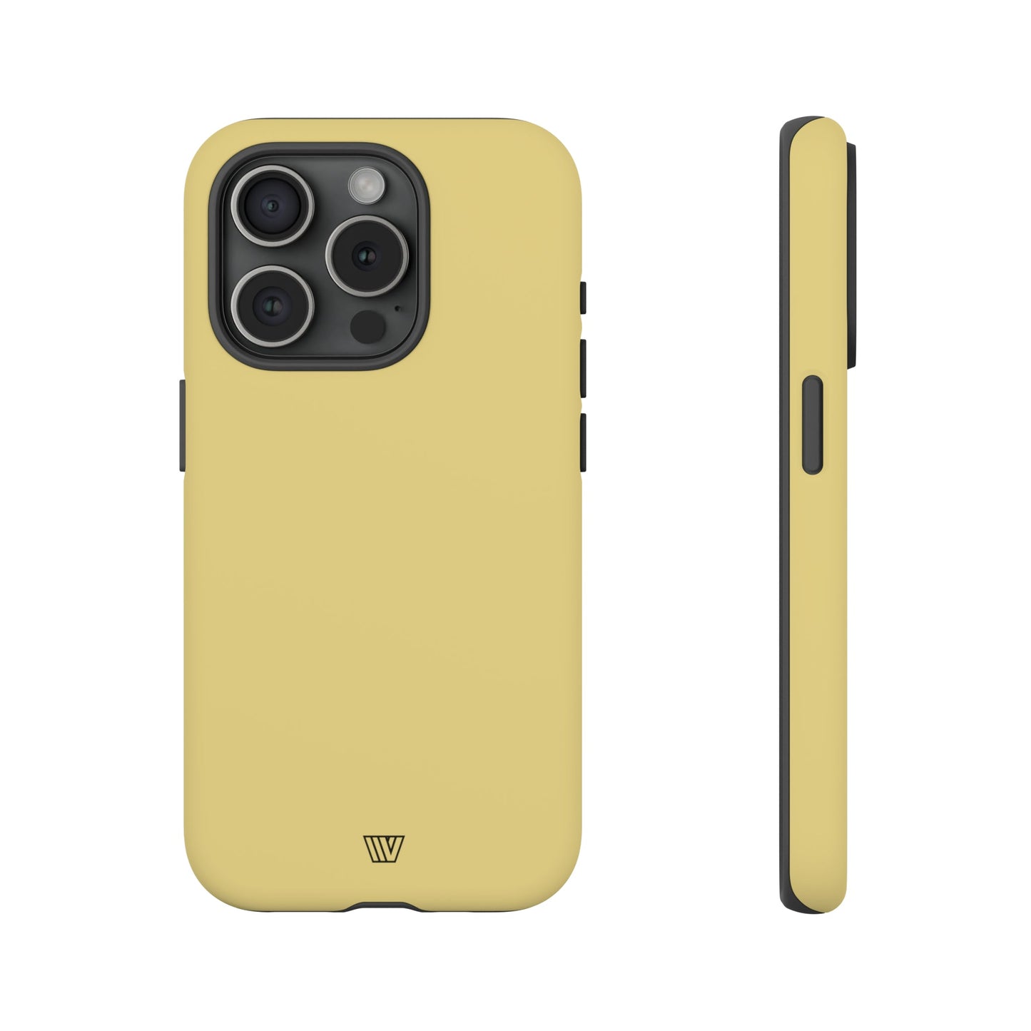 MUTED YELLOW SOLID | Tough Phone Case