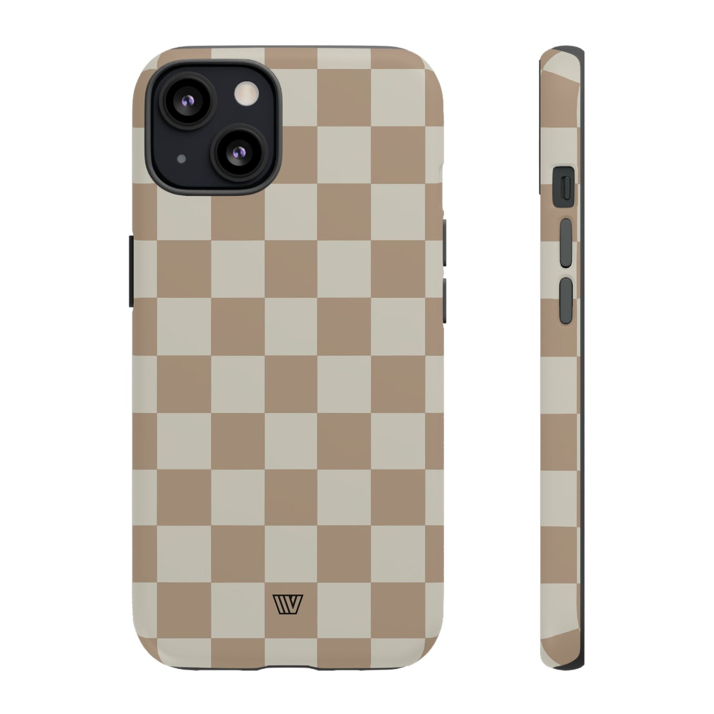 NEUTRAL CHECKERBOARD | Tough Phone Case