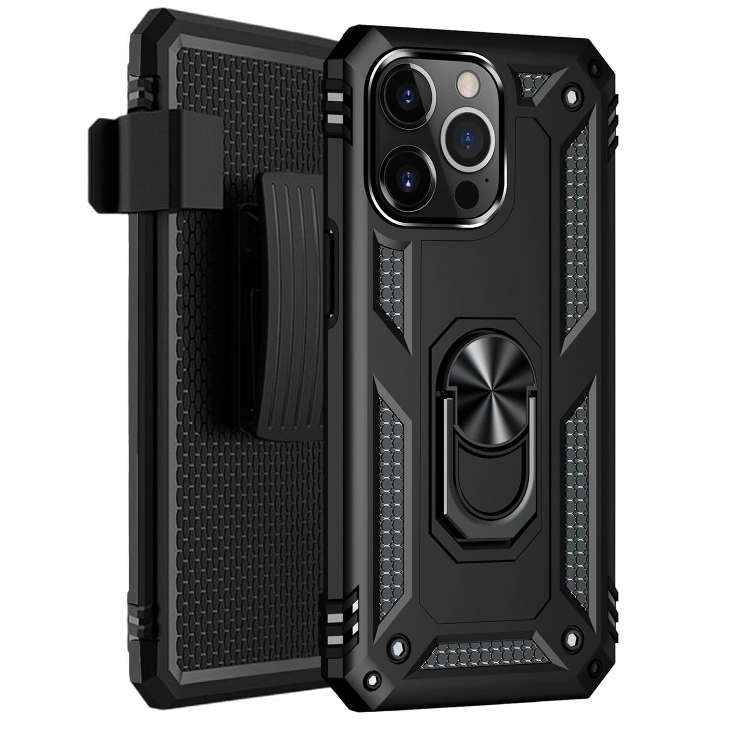 Raider Series Kickstand Case with Belt Clip - iPhone 13 Pro