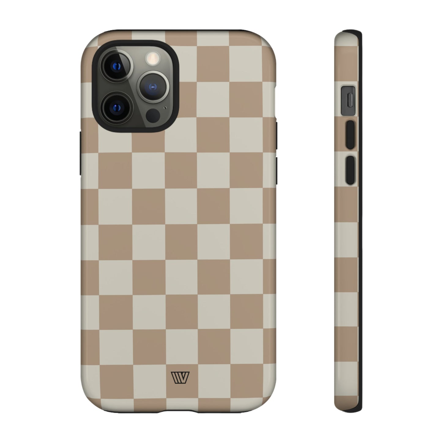 NEUTRAL CHECKERBOARD | Tough Phone Case