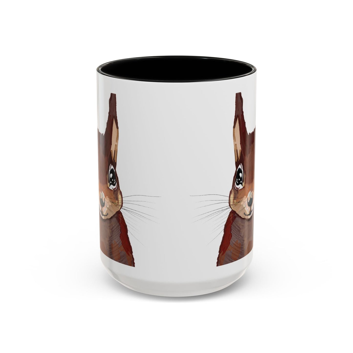 Squirrel Two Tone Coffee Mugs (11oz & 15oz)