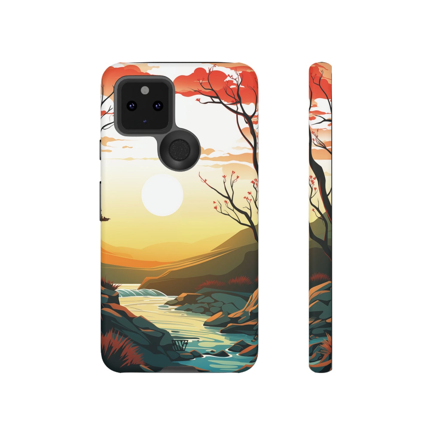 RIVER SUNSET | Tough Phone Case