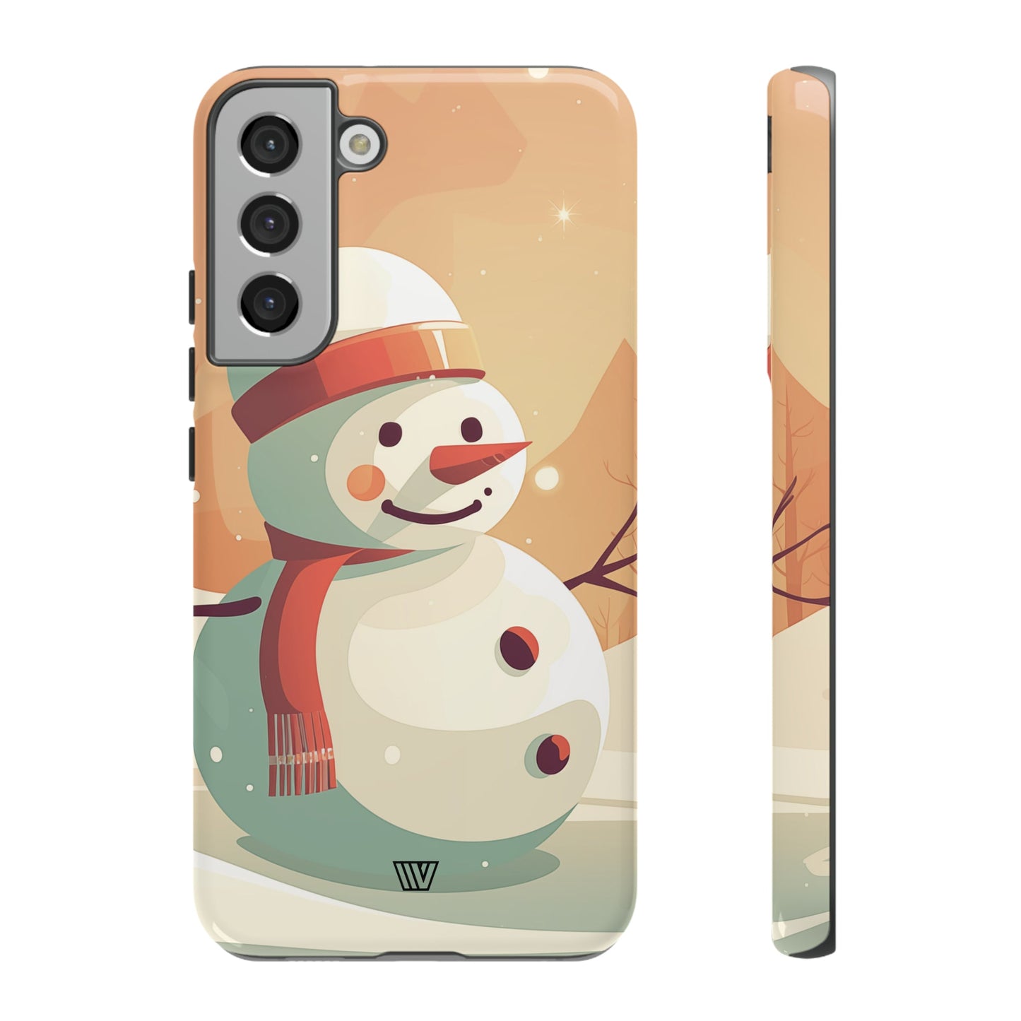 SUNSET SNOWMAN | Tough Phone Case