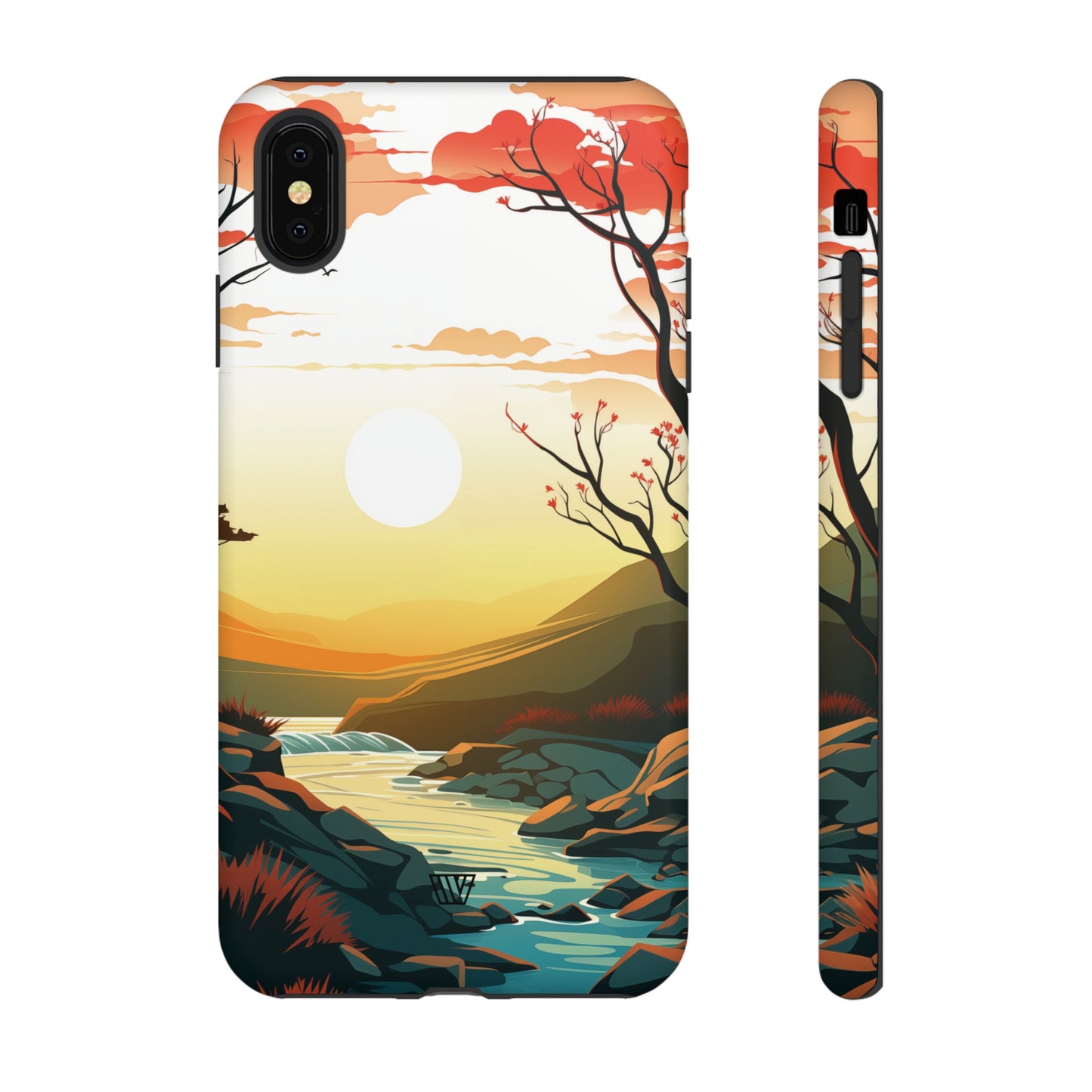 RIVER SUNSET | Tough Phone Case