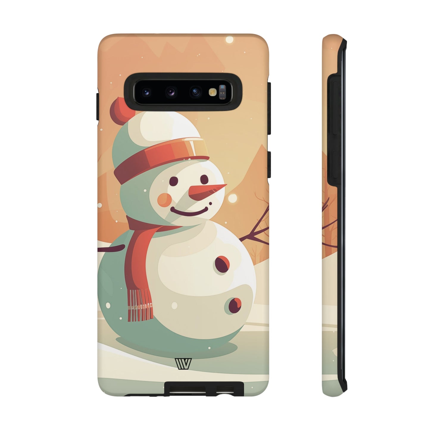 SUNSET SNOWMAN | Tough Phone Case