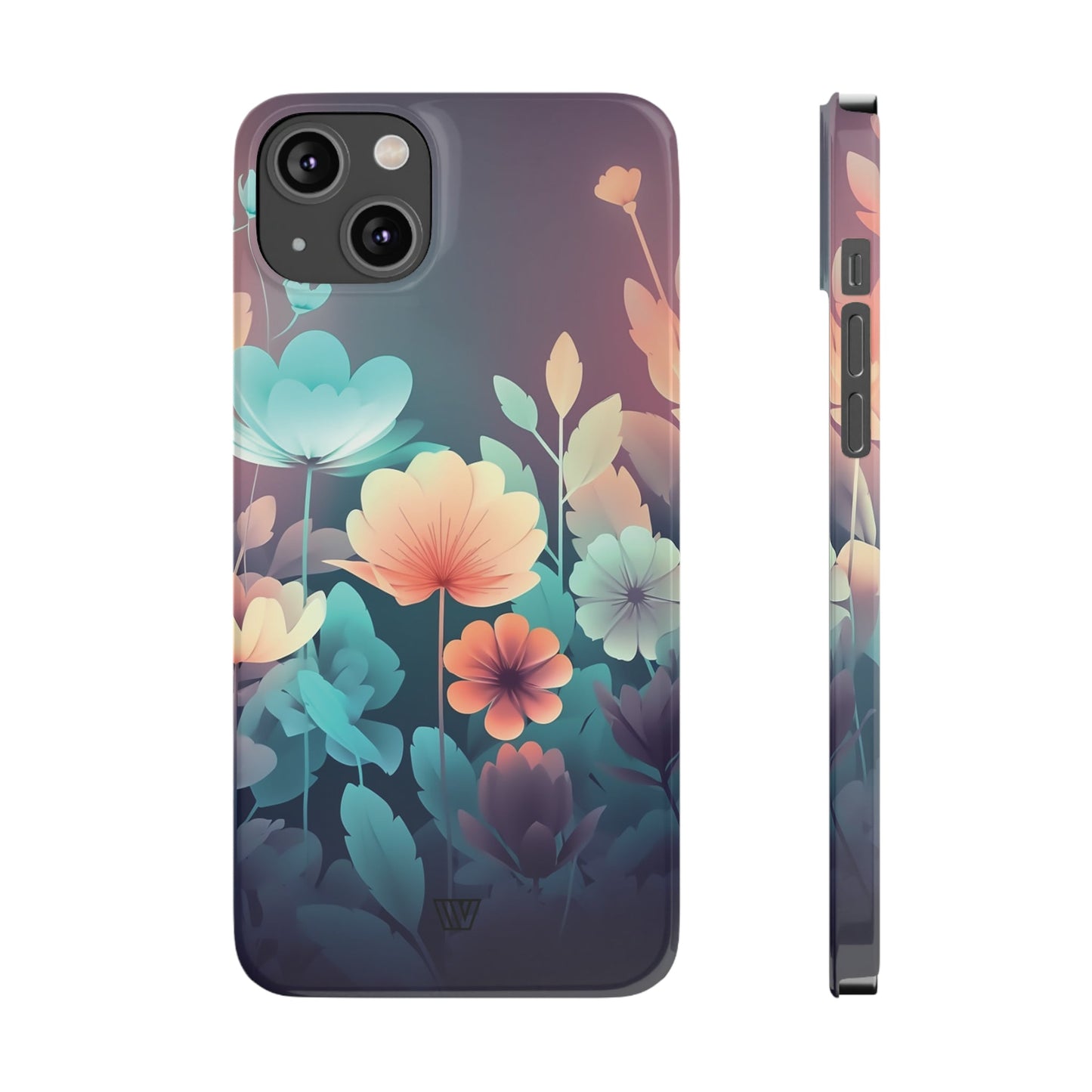 MIDNIGHT FLOWERS | Slim iPhone Case