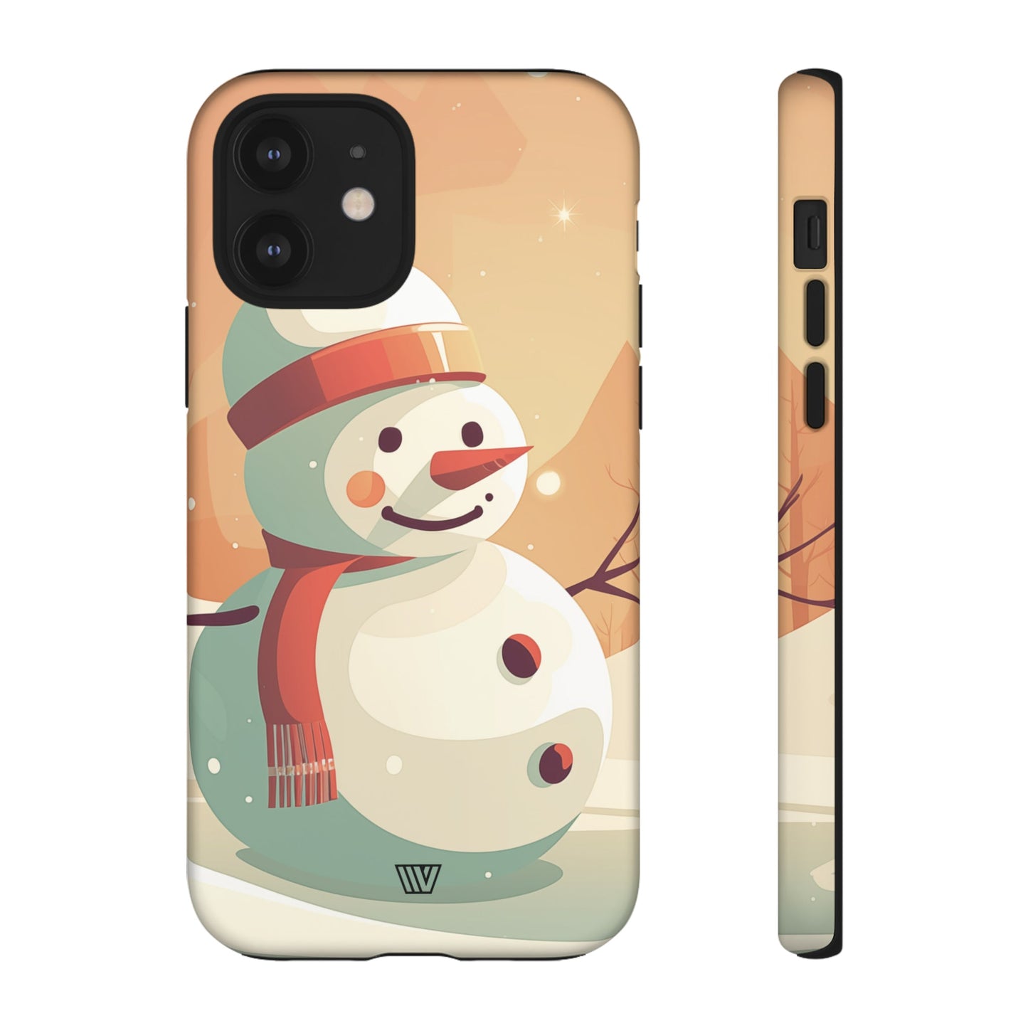 SUNSET SNOWMAN | Tough Phone Case