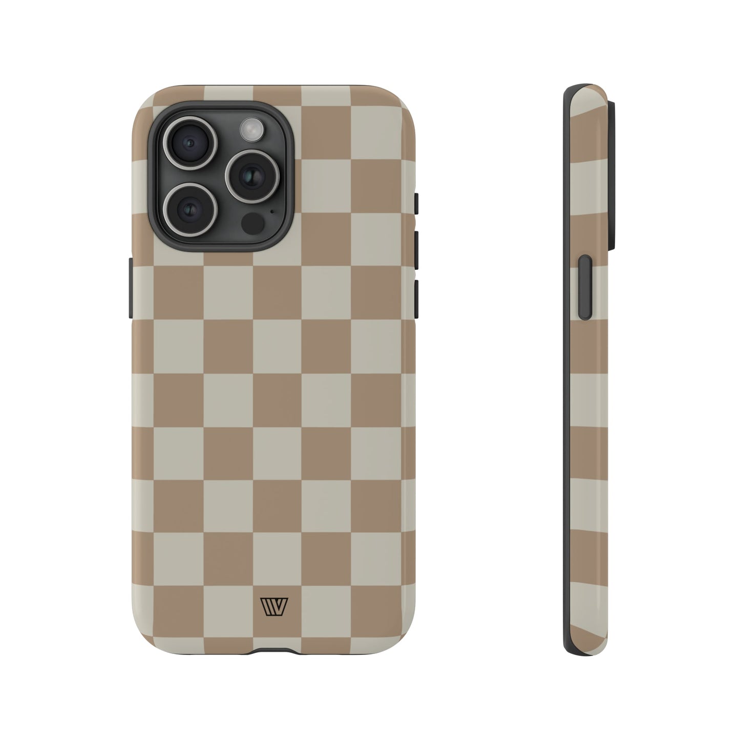 NEUTRAL CHECKERBOARD | Tough Phone Case