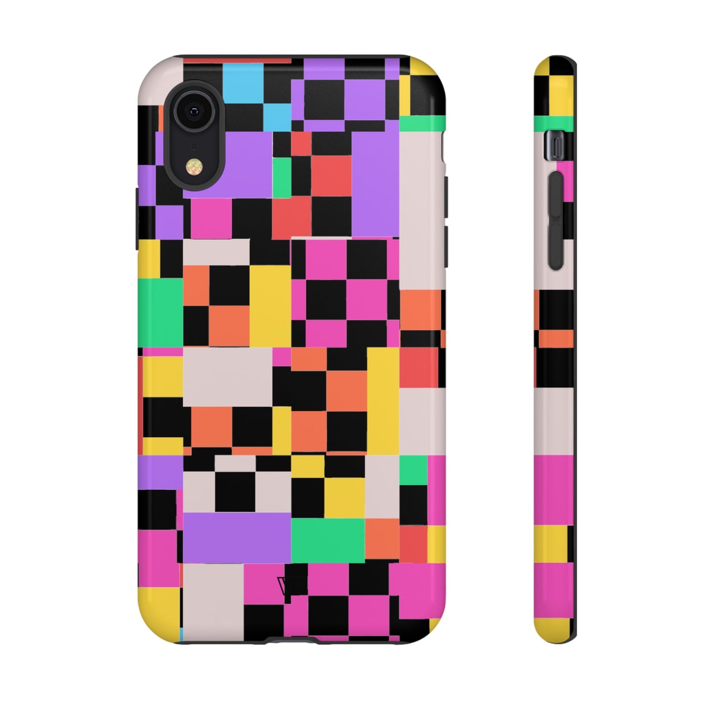 MASHED UP CHECKERBOARD | Tough Phone Case