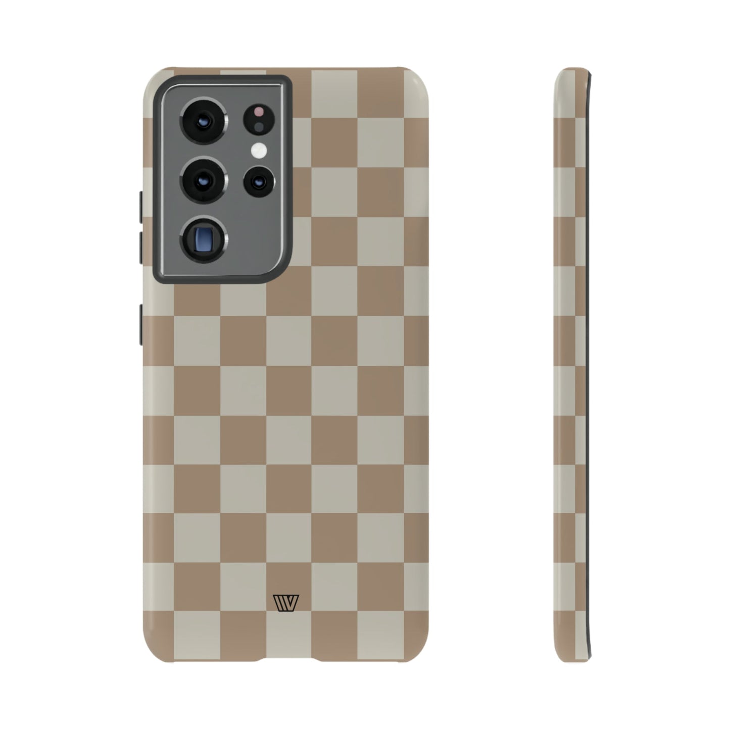 NEUTRAL CHECKERBOARD | Tough Phone Case