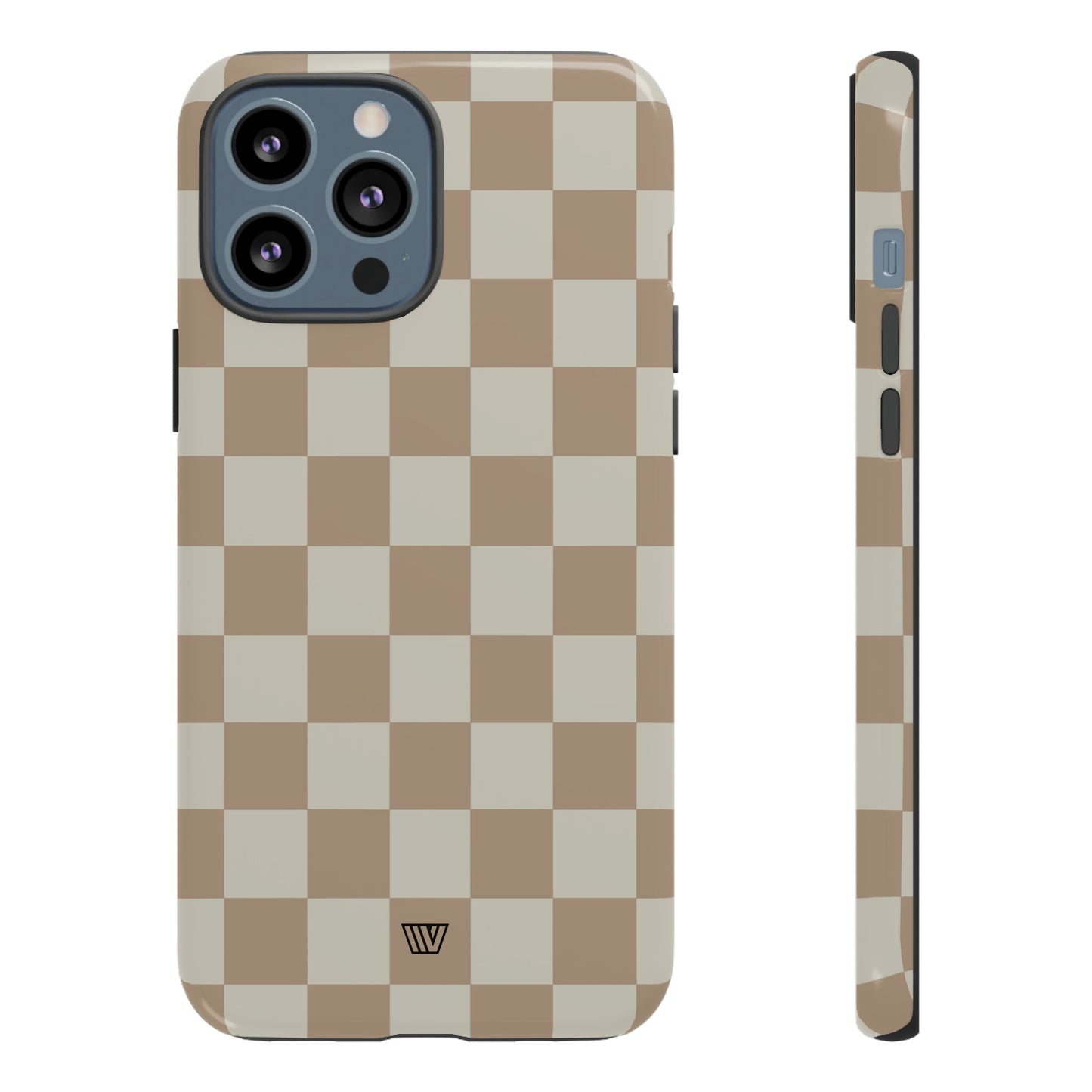 NEUTRAL CHECKERBOARD | Tough Phone Case