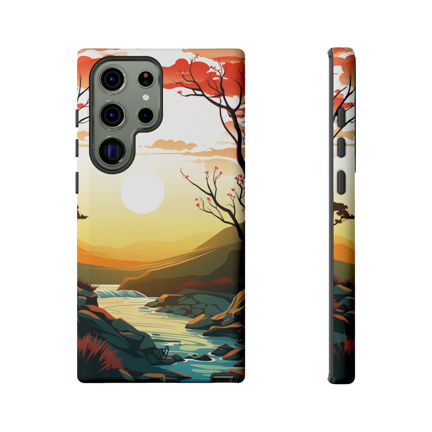 RIVER SUNSET | Tough Phone Case