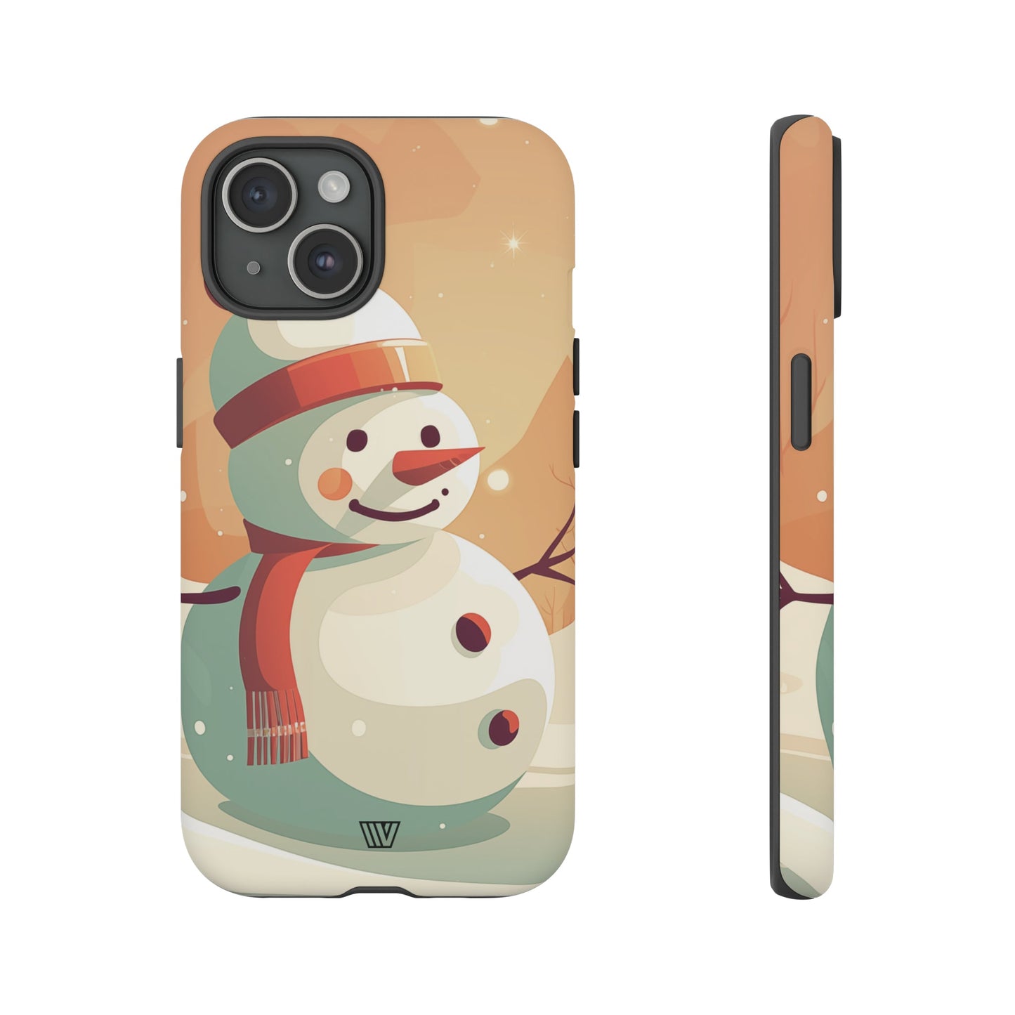 SUNSET SNOWMAN | Tough Phone Case