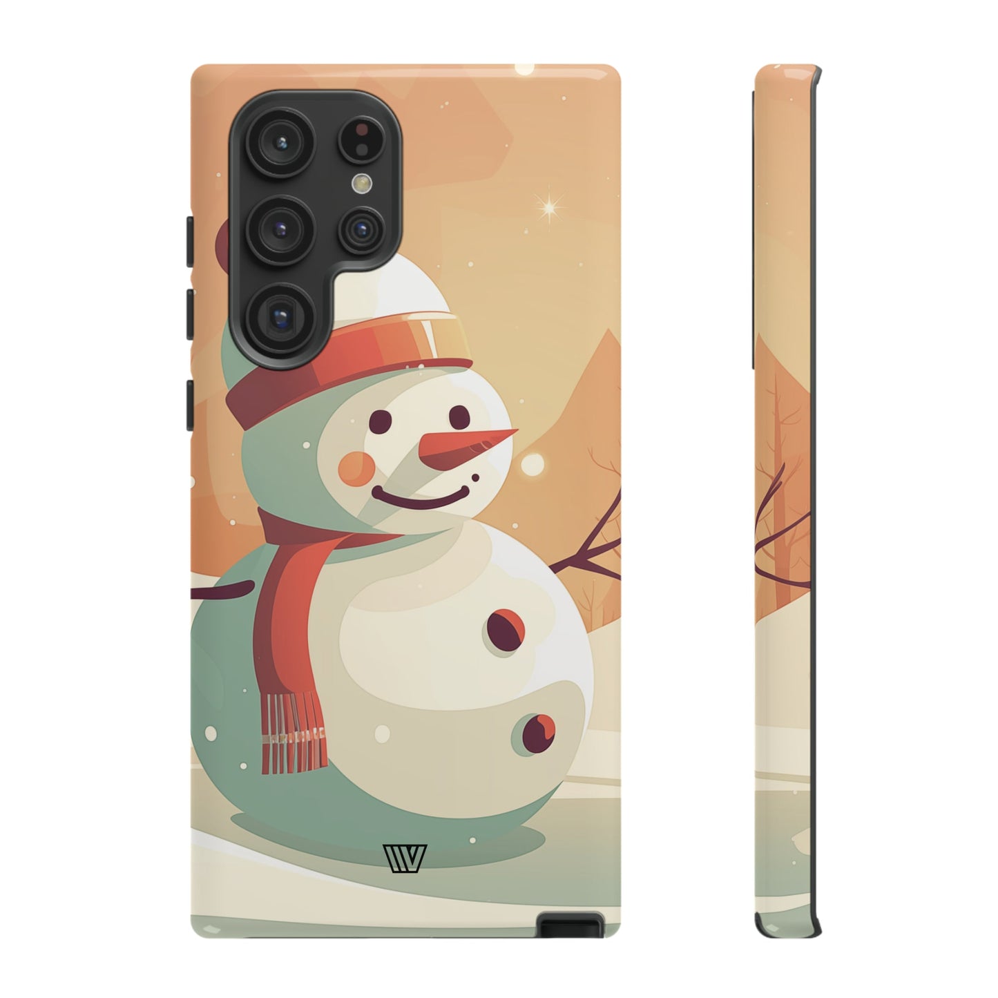 SUNSET SNOWMAN | Tough Phone Case