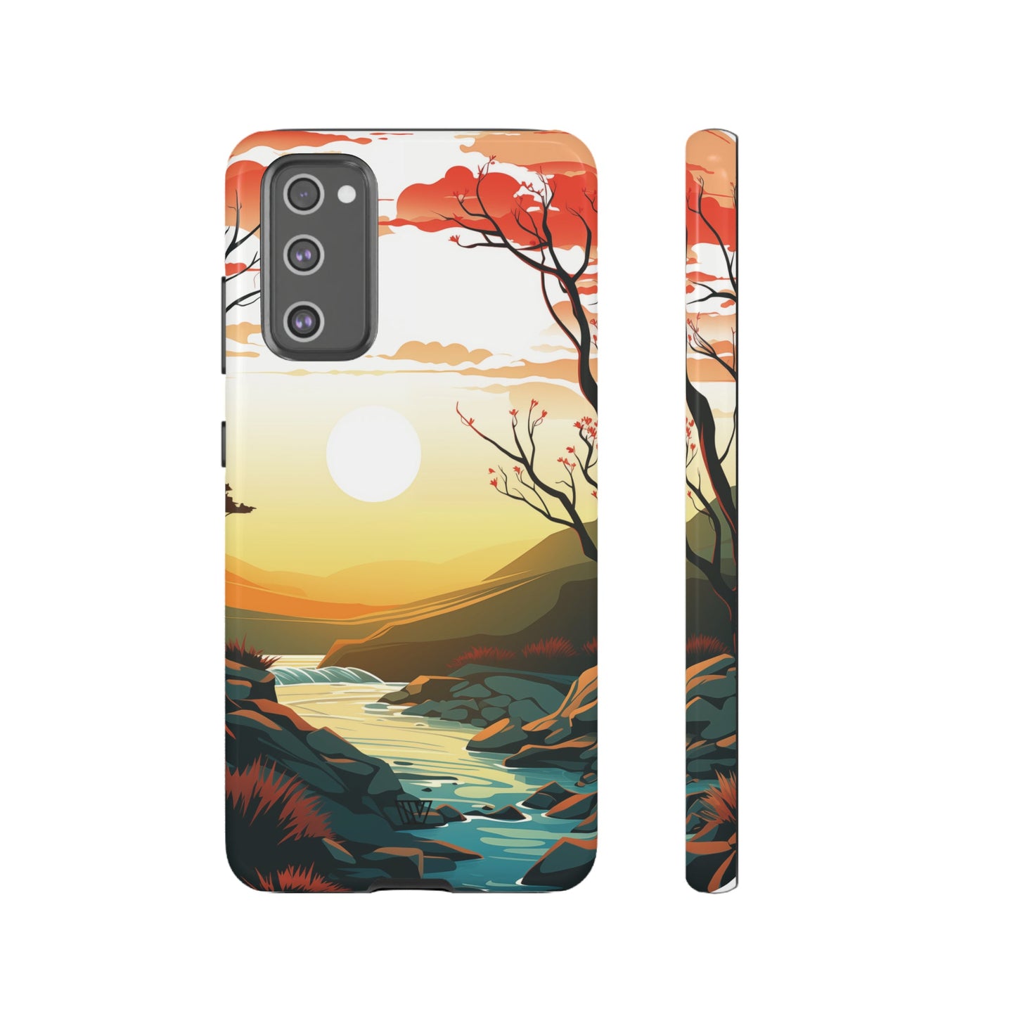 RIVER SUNSET | Tough Phone Case