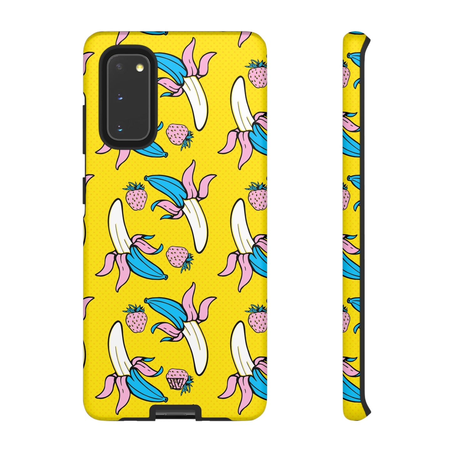 BANANA BERRY BLISS | Tough Phone Case