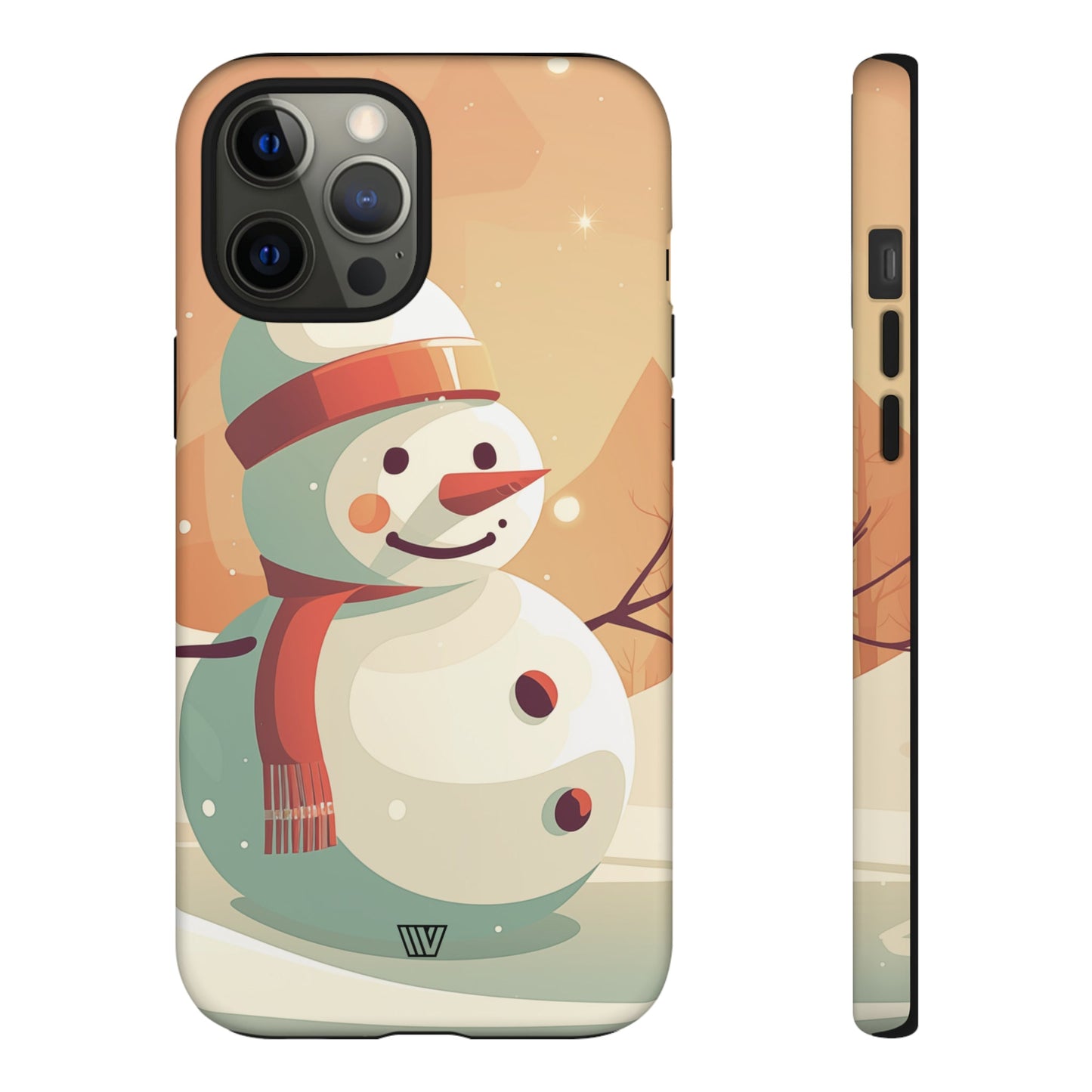 SUNSET SNOWMAN | Tough Phone Case