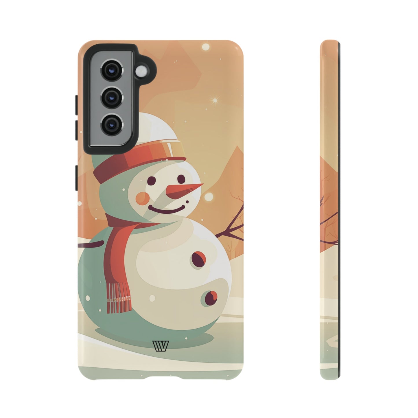 SUNSET SNOWMAN | Tough Phone Case