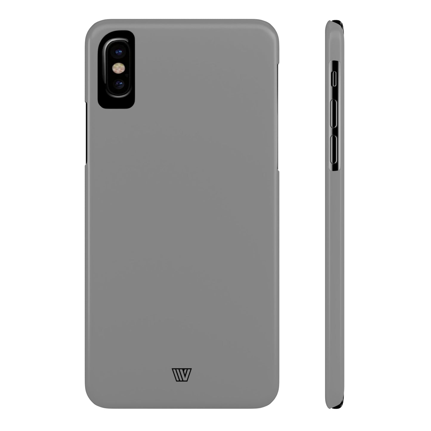 SOLID GRAY | Slim iPhone Case