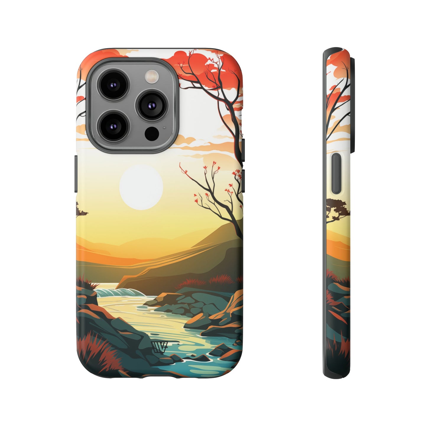 RIVER SUNSET | Tough Phone Case