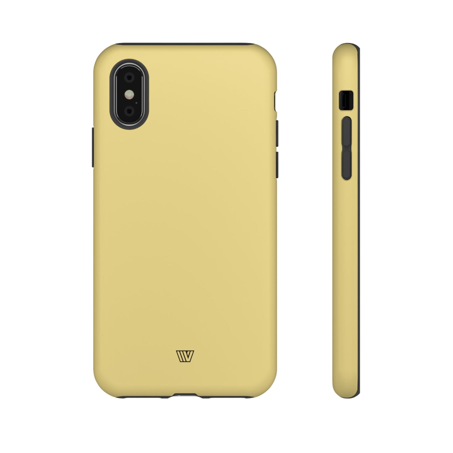 MUTED YELLOW SOLID | Tough Phone Case