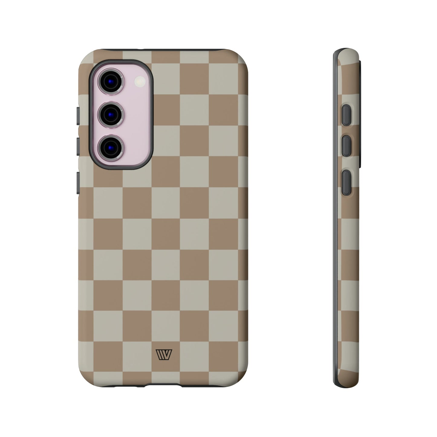 NEUTRAL CHECKERBOARD | Tough Phone Case