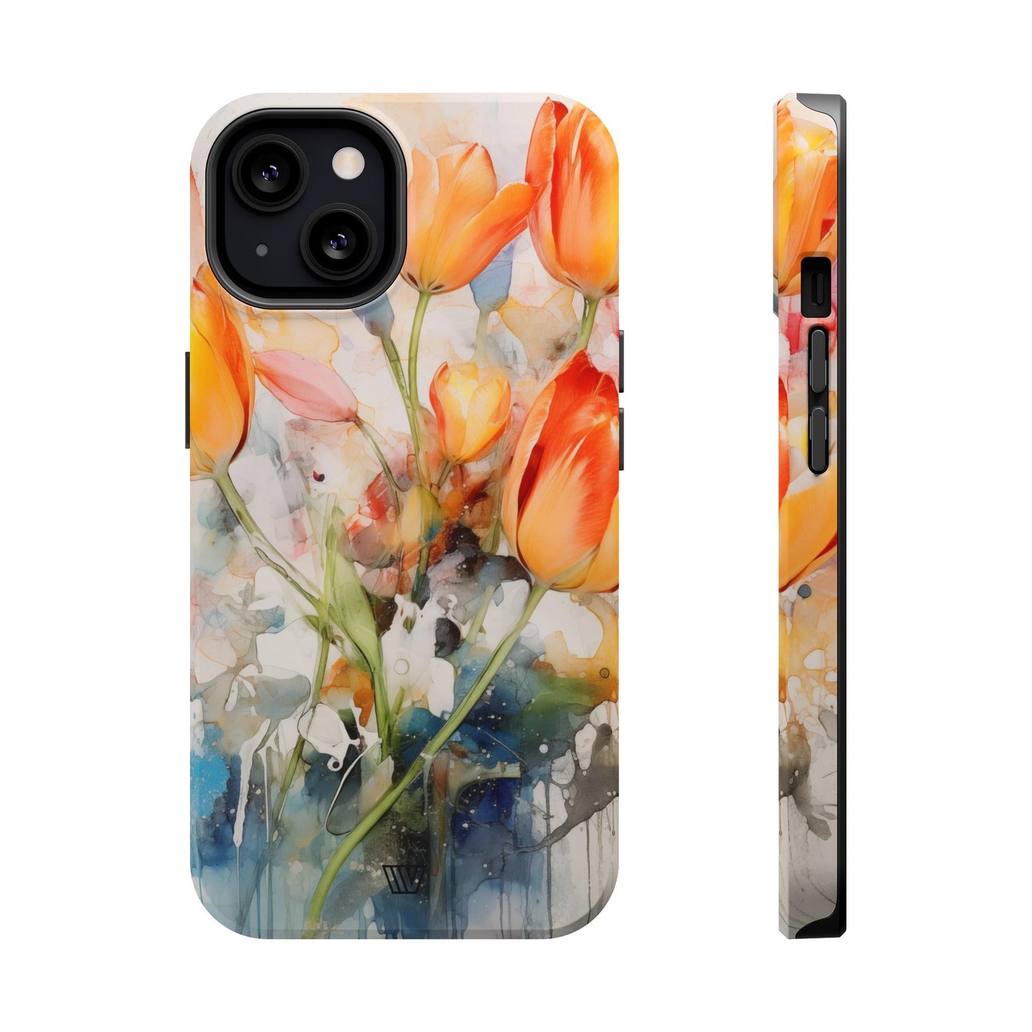 WATERCOLOR TULIPS | MagSafe Tough Phone Case