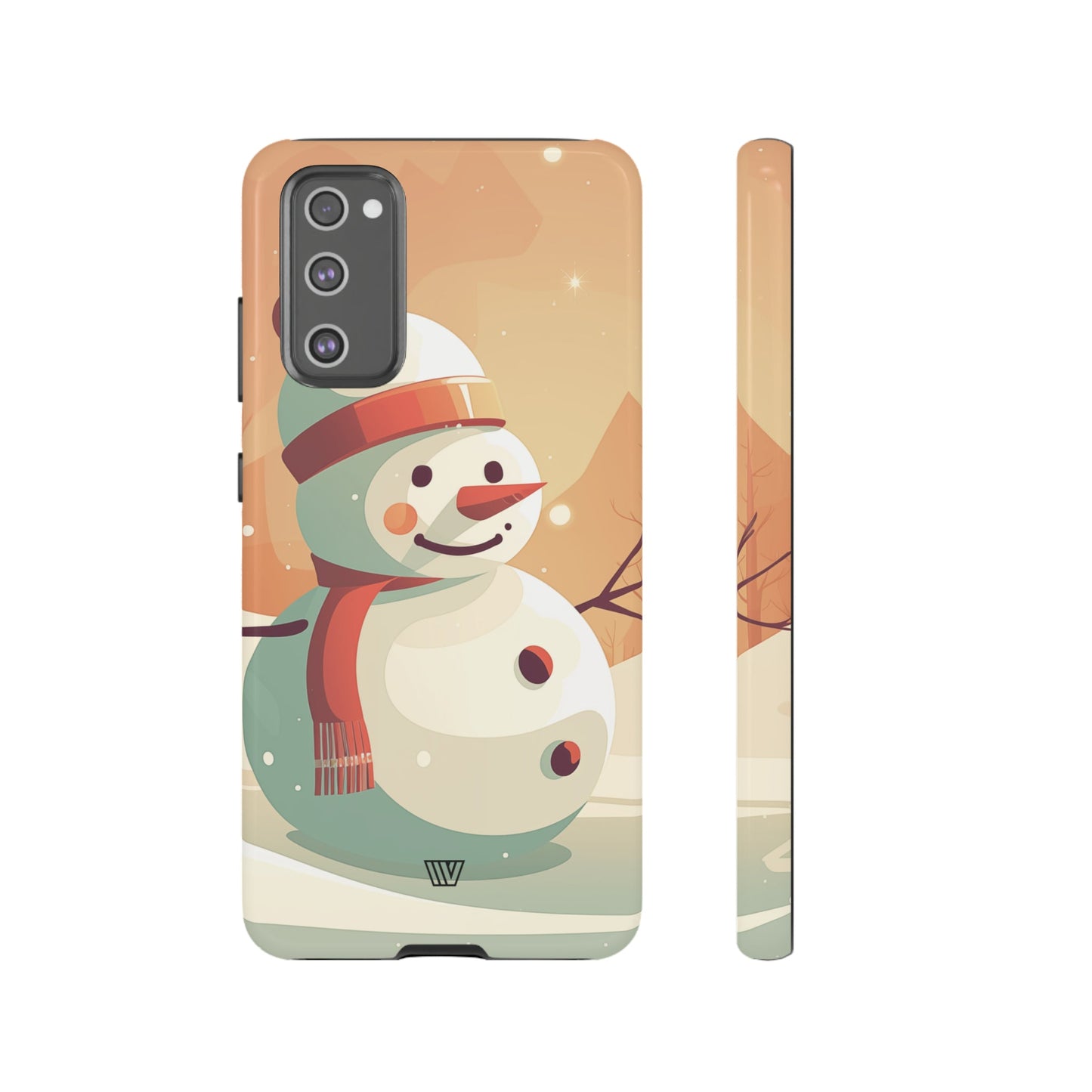 SUNSET SNOWMAN | Tough Phone Case