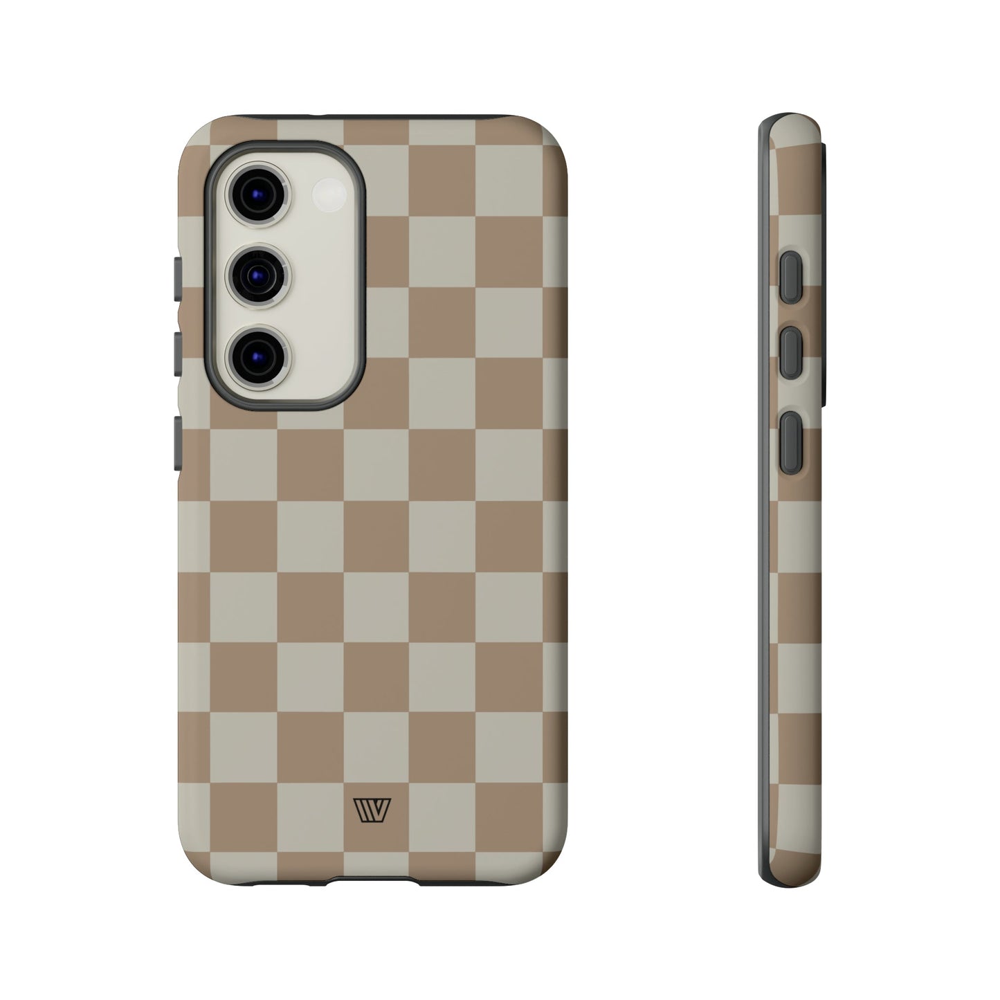 NEUTRAL CHECKERBOARD | Tough Phone Case